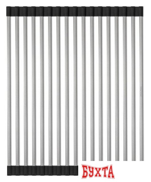 Коврик для сушки Paulmark Ролл-мат Extra R405-BS (брашированная нержавеющая сталь)