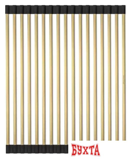 Коврик для сушки Paulmark Ролл-мат Extra R440-BG (брашированное золото) 4