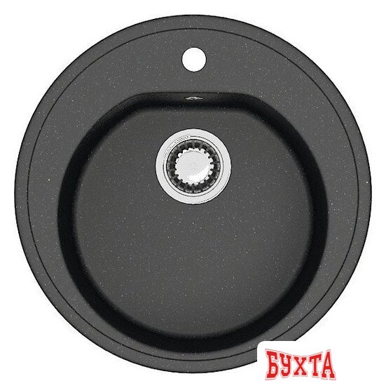 Кухонная мойка MARRBAXX Карельский камень модель 3/Q4 F003Q004 (черный) 1