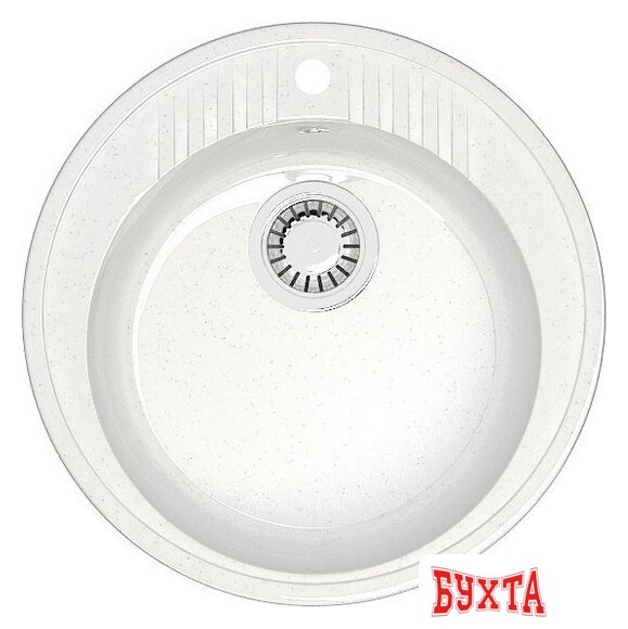 Кухонная мойка MARRBAXX Карельский камень модель 6/G31 F006G031 (белый)