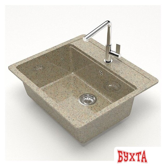 Кухонная мойка MARRBAXX Карельский камень модель 9/Q5 F009Q005 (песочный) 2