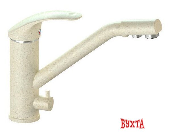 Смеситель MARRBAXX Карельский камень КМ010/Q2 (бежевый)