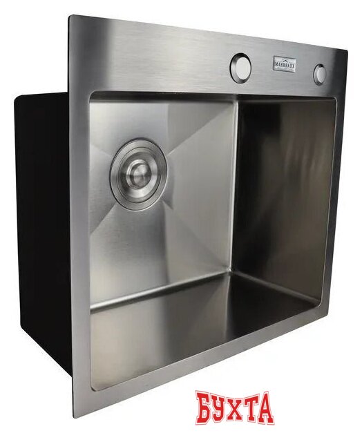 Кухонная мойка MARRBAXX C5044-R C5044-MR (сатин) 3