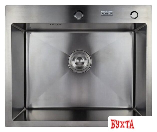 Кухонная мойка MARRBAXX C6050-R Decor C6050-DMR (сатин)