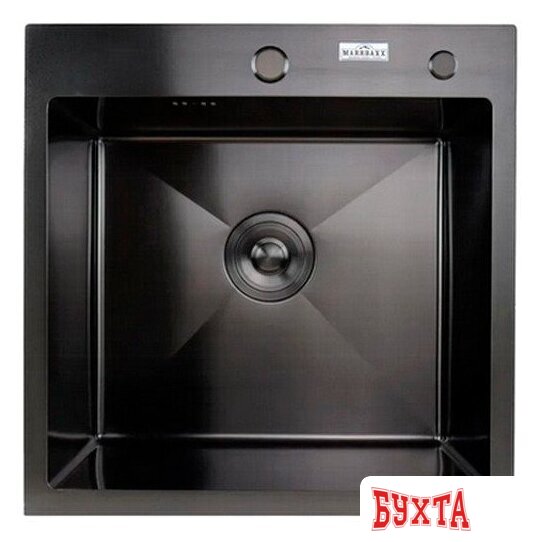Кухонная мойка MARRBAXX B5050-R (черный/графит)