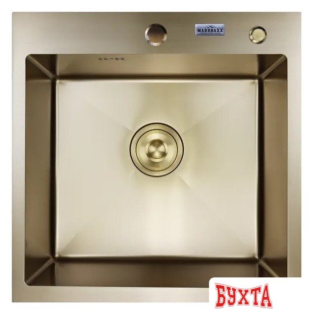 Кухонная мойка MARRBAXX G5050-R G5050-MR (золото)