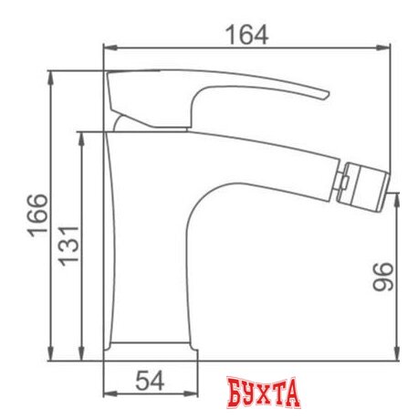 Смеситель Gerhans K22 K15014 2
