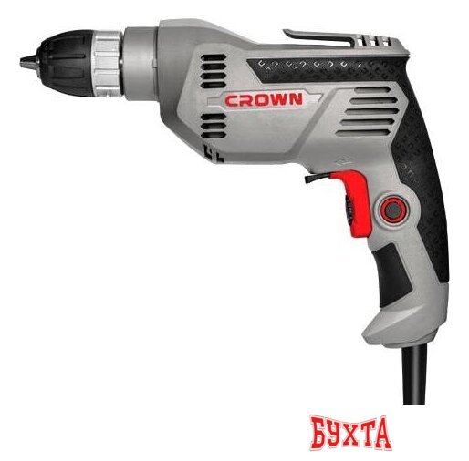 Безударная дрель Crown CT10143C 2