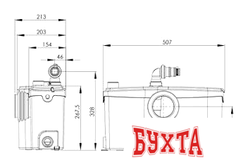 Насосная станция SFA Sanibest Pro 3
