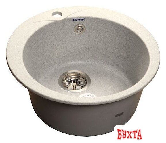 Кухонная мойка GranFest Rondo GF-R480 (серый) 1