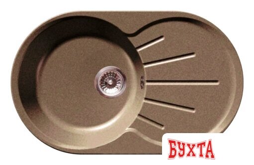 Кухонная мойка GranFest GF-R750L (терракот) 1