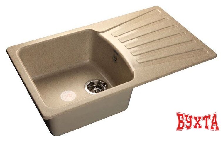 Кухонная мойка GranFest GF-S850L (песочный) 1