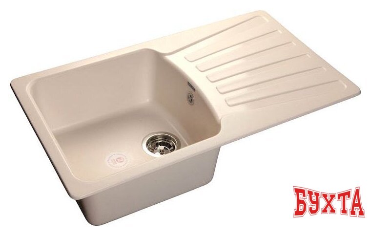 Кухонная мойка GranFest GF-S850L (белый)