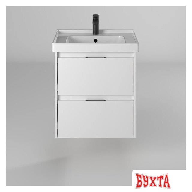 Мебель для ванных комнат Briz Тумба подвесная Вена 70 с умывальником Грэйс 3