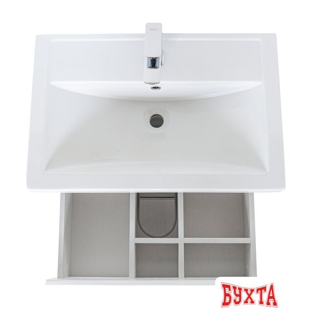 Мебель для ванных комнат Briz Тумба напольная Элен классик 70 с умывальником Фостер 2