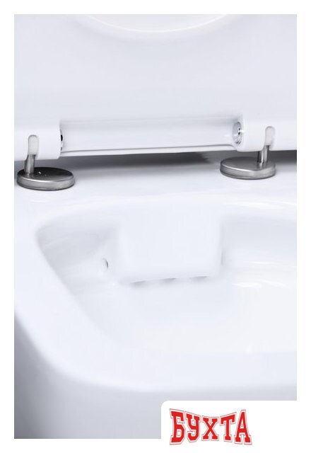 Унитаз подвесной Uptrend Accord Rimless с сиденьем микролифт 3