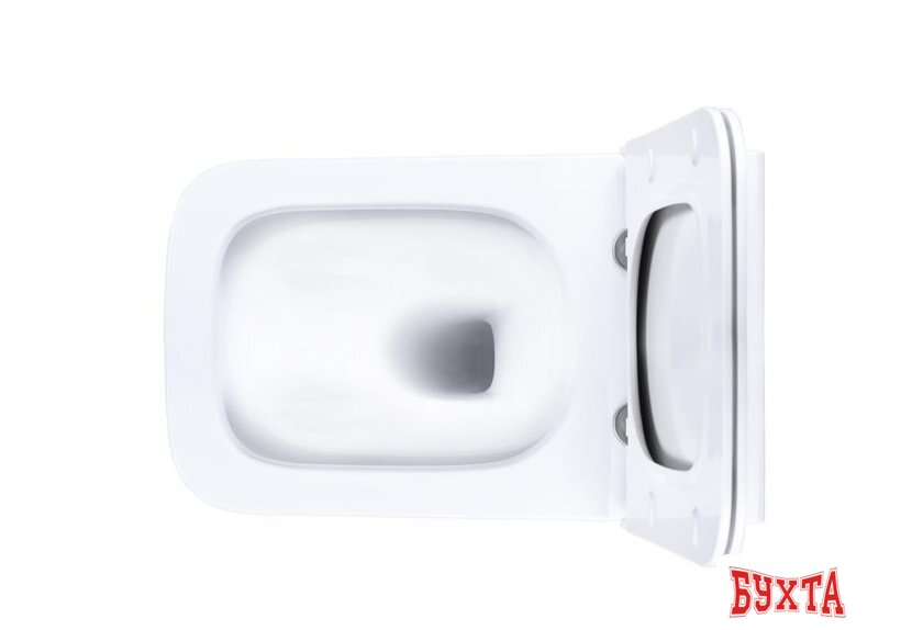 Унитаз подвесной Uptrend Accord Rimless с сиденьем микролифт 4