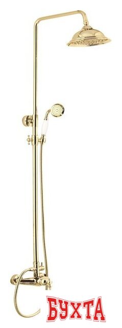Душевая система Ganzer GZ 77060E (золотистый)