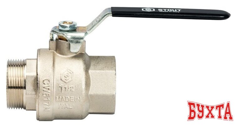 Запорная арматура Stout Шаровой кран ВР/НР SVB-0003 1 1/2" 13050 2