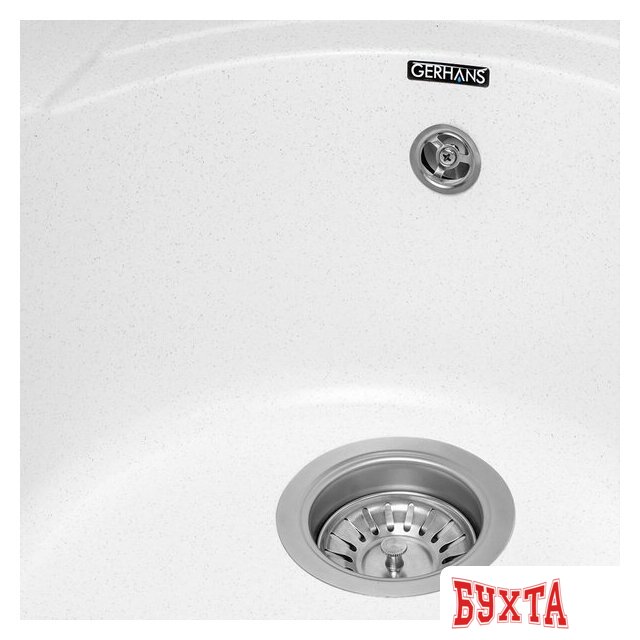 Кухонная мойка Gerhans A01 (белый) 4