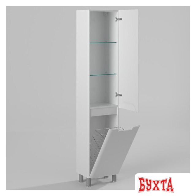 Мебель для ванных комнат Briz Пенал Альби 40 с б/к правый 2