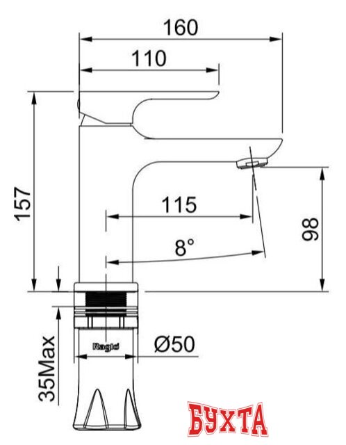 Смеситель Raglo R03.10.09 2