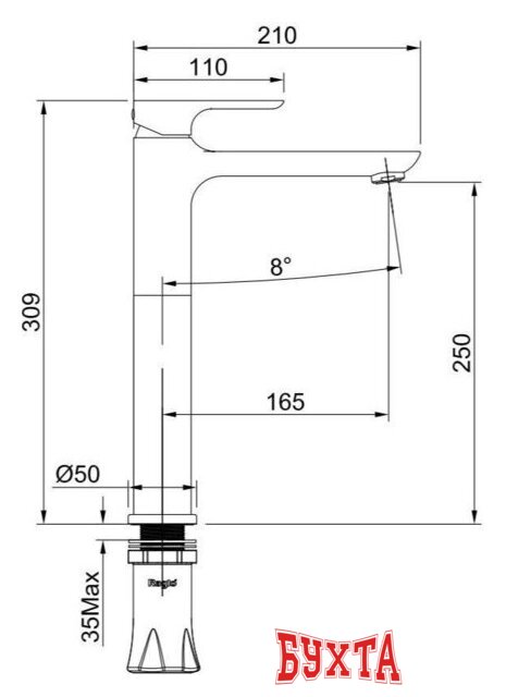 Смеситель Raglo R03.15.09 2