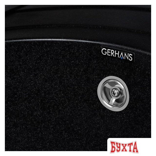 Кухонная мойка Gerhans A01 (оникс) 5