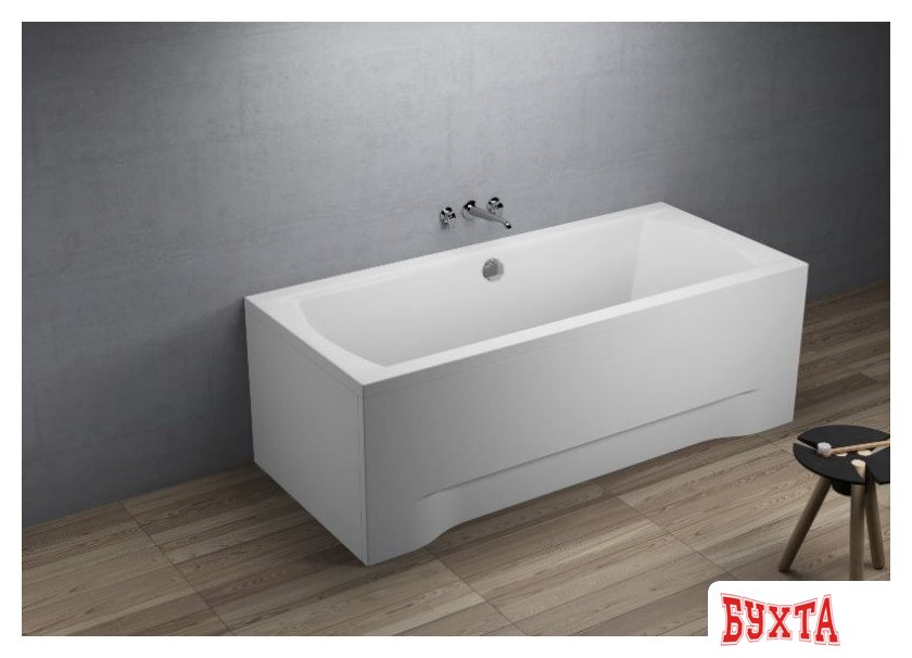 Ванна Polimat INES 180x80 с ножками 2