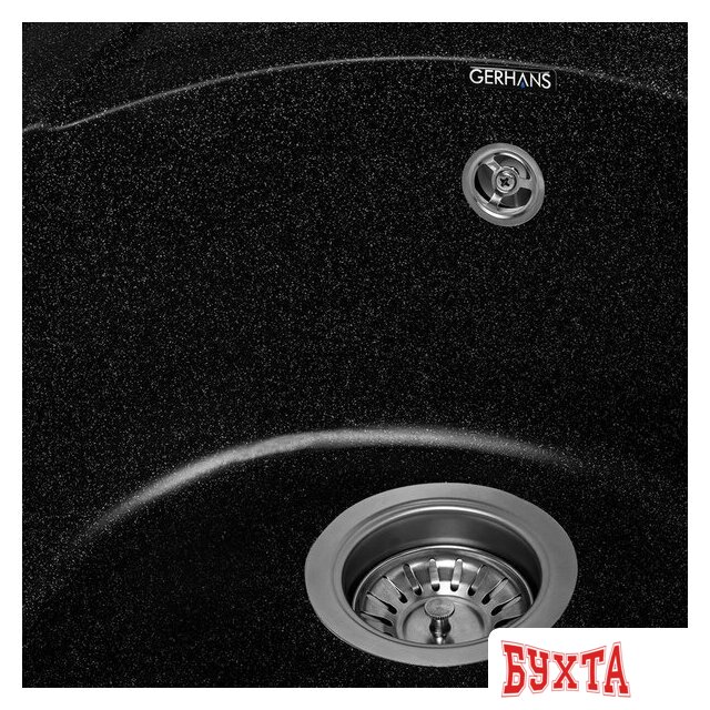 Кухонная мойка Gerhans A01 (черный) 4