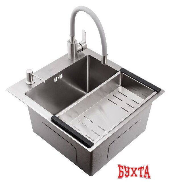 Кухонная мойка Avina HM4548 (нержавеющая сталь) 4