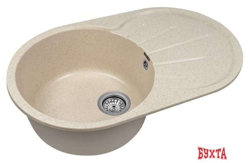 Кухонная мойка Gerhans A02 (бежевый) 3