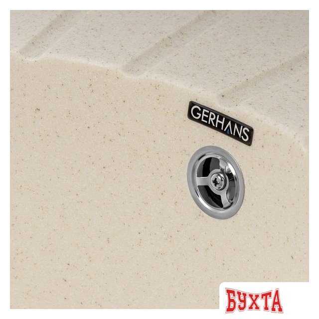 Кухонная мойка Gerhans A02 (бежевый) 5