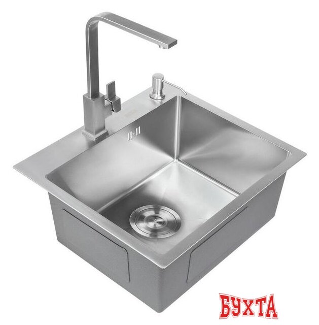 Кухонная мойка Avina HM5045 (нержавеющая сталь) 3