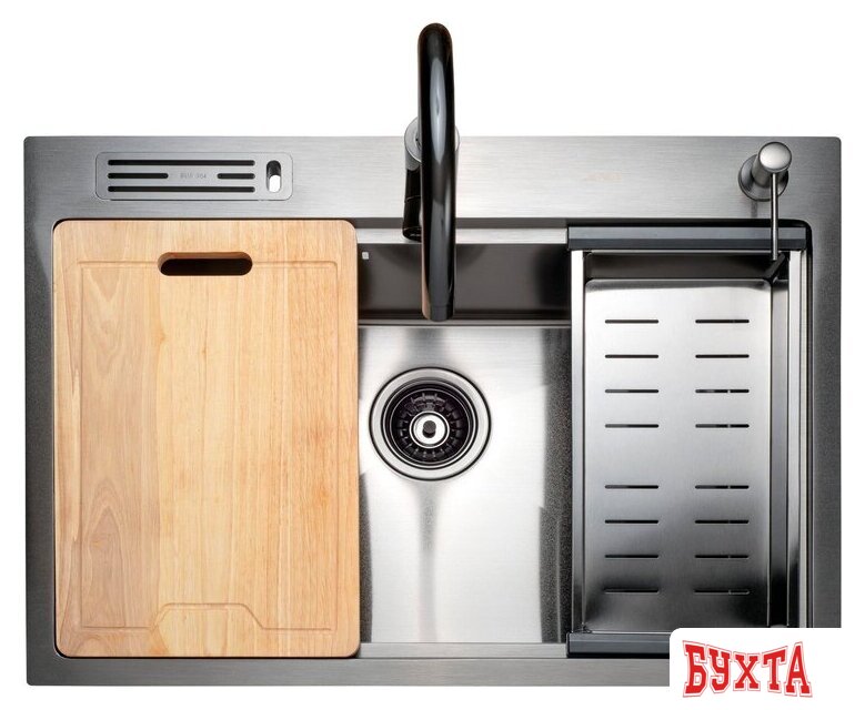 Кухонная мойка Zepein D6550H (PVD) Professional 1