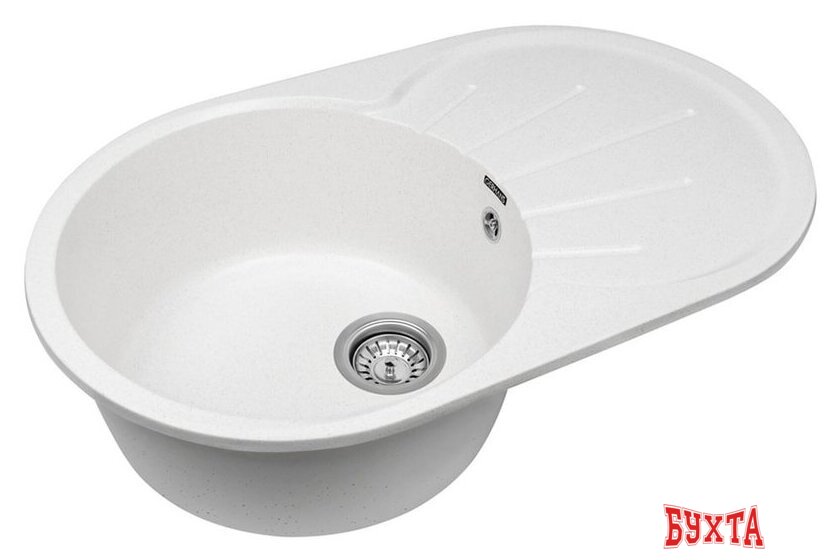 Кухонная мойка Gerhans A02 (белый) 3