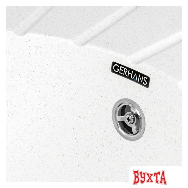 Кухонная мойка Gerhans A02 (белый) 5