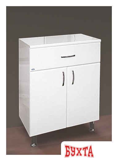 Мебель для ванных комнат Misty Люси - 50 Тумба напольная - Э-Люс07050-011 4