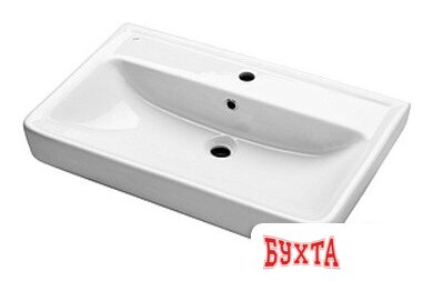 Мебель для ванных комнат Misty Венера - 80 Тумба с 2 ящ. белая - П-Внр01080-012Я 4