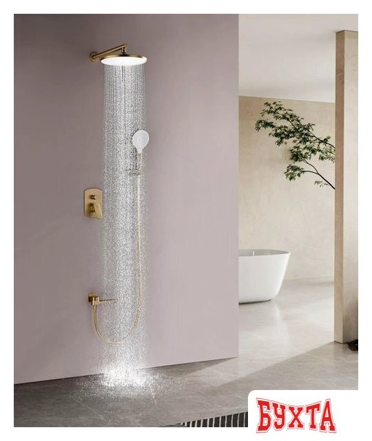 Душевая система Ganzer GZ06165-S 4