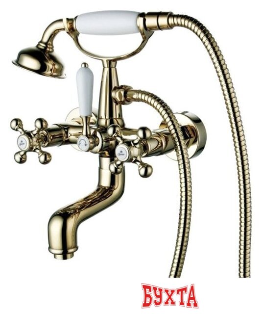 Смеситель Ganzer Konstantin GZ 09032E (золотой)