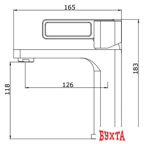 Смеситель Ganzer GZ12111-Q 2