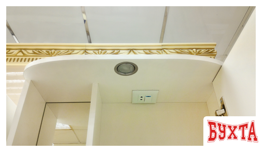 Мебель для ванных комнат Misty Венера - 55 Зеркало-шкаф прав. со светом белое - П-Внр04055-01СвП 2