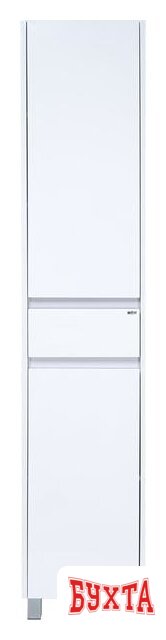 Мебель для ванных комнат Misty Алиса - 35 Пенал с 1 ящ. напольный правый, белая эмаль - Э-Али0501-01П 1