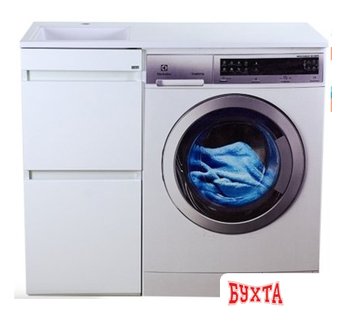 Мебель для ванных комнат Misty Тумба с умывальником Фостер 40 (напольная левая) Э-Фос01040-012Я 1