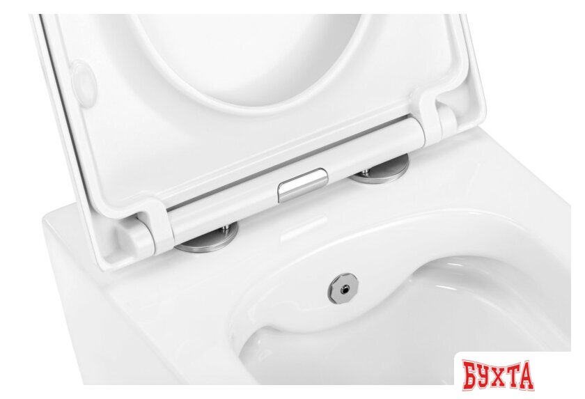 Унитаз подвесной Uptrend Orion Rimless с сиденьем микролифт 3