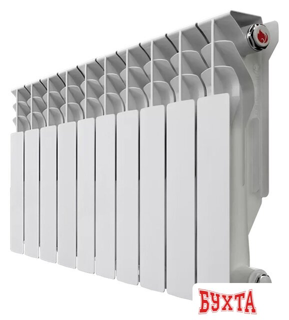 Алюминиевый радиатор НРЗ Люкс 350/100 (10 секций)