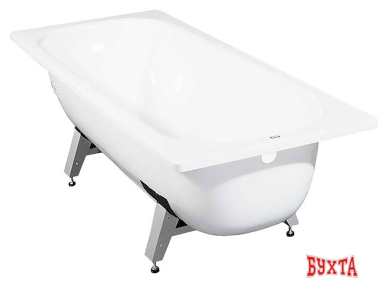 Ванна Donna Vanna Белая орхидея 150x70 (с ножками) 3