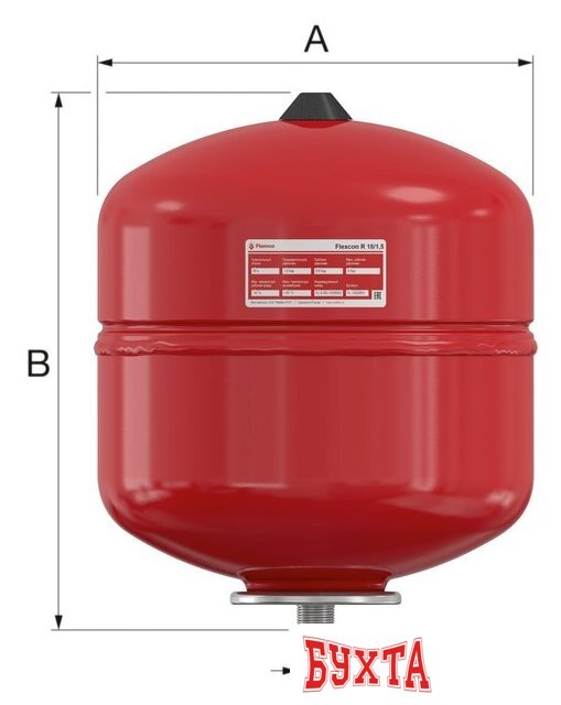 Расширительный бак Flamco Flexcon R 12 2