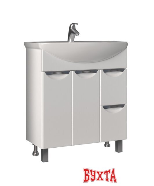 Мебель для ванных комнат Vigo Тумба Callao 800 new (под ум Балтика) 1